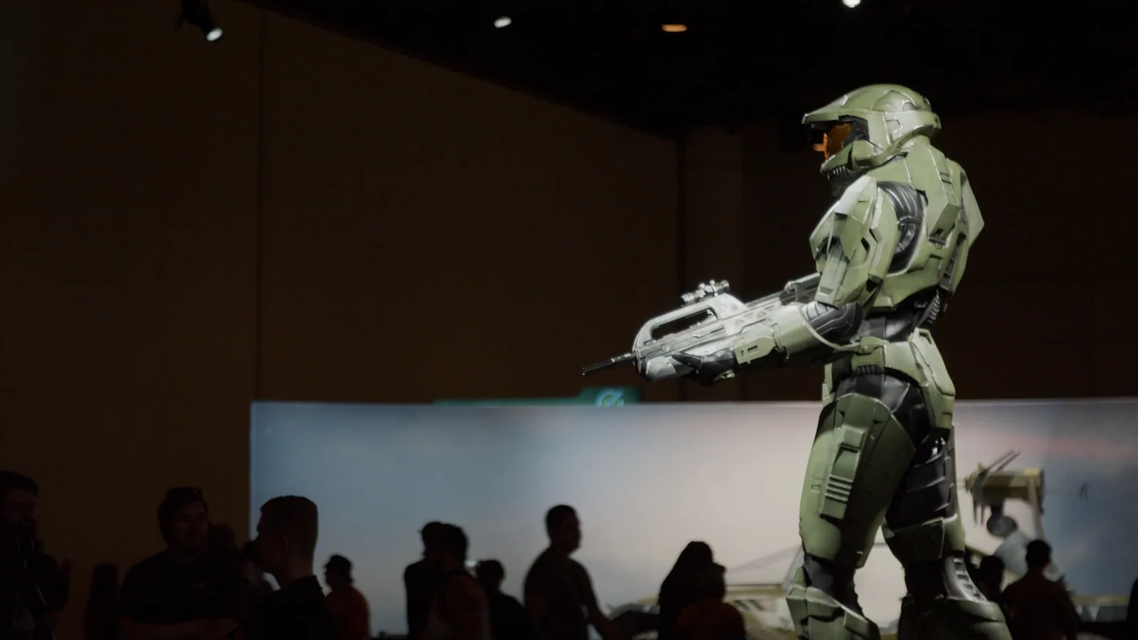 Masterchief Statue from Halo